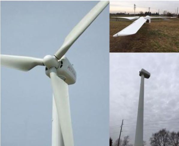 Windmill in process of refurbishment