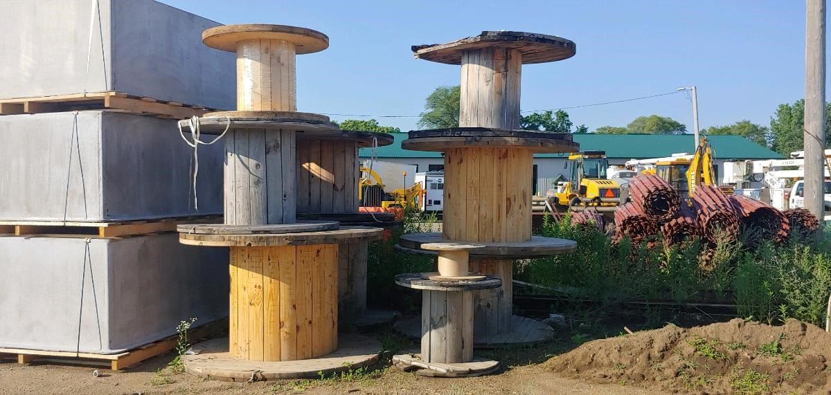 Used Large Wire Spools for sale